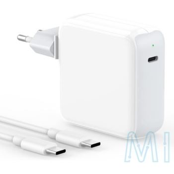 Alimentatore compatibile IFEART per MacBook Pro con cavo USB C 2m LED 3A